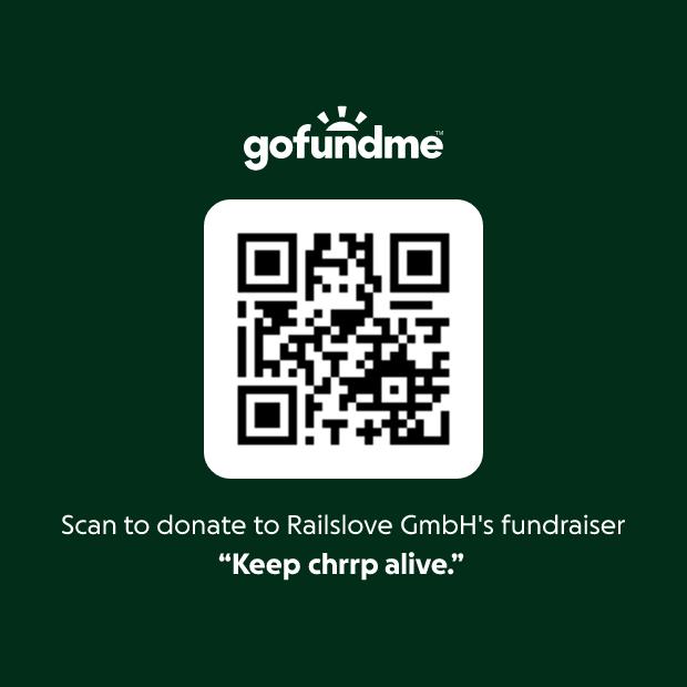 gofundme — Keep chrrp alive.